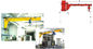 An der Wand befestigte Kranbalken-Kran-Kapazität 1 Tonne mit 360 Grad Rotation in gelbe ASTM-Spezifikation