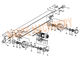 Reihe Crane End Carriage Crane Traveling Mechanisms HSB für einzelnen/doppelten Träger